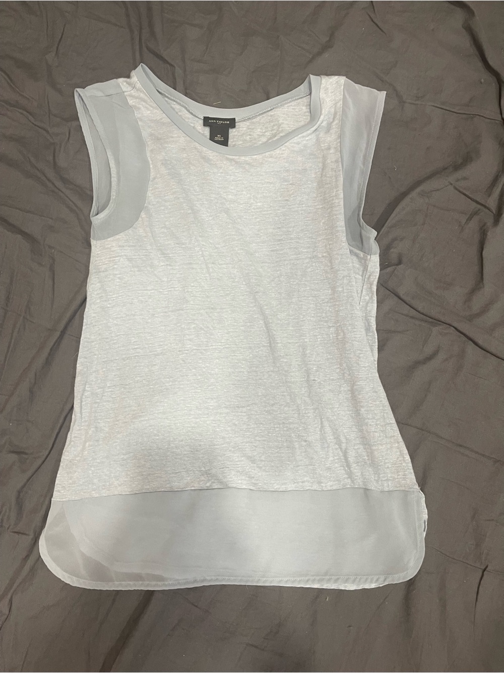 Ann Taylor Light Blue Tank